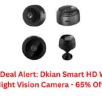 Unbeatable Deal Alert: Dkian Smart HD WiFi Magnet Night Vision Camera - 65% Off